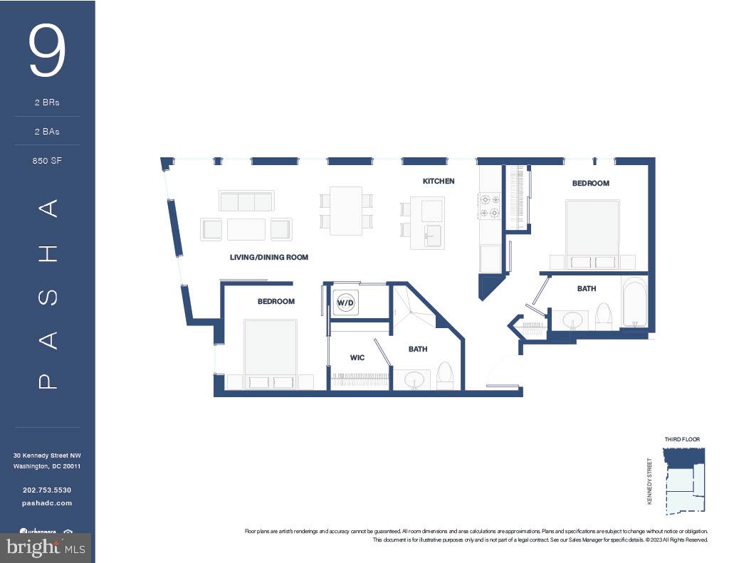 30 KENNEDY ST NW #9, WASHINGTON, District Of Columbia 20011, 2 Bedrooms Bedrooms, ,2 BathroomsBathrooms,Residential,For sale,30 KENNEDY ST NW #9,DCDC2186992 MLS # DCDC2186992