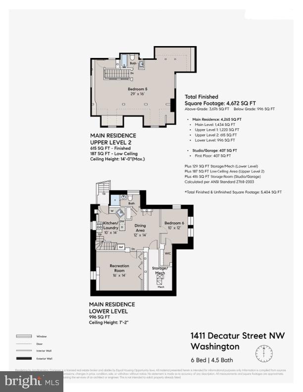 1411 DECATUR ST NW, WASHINGTON, District Of Columbia 20011, 6 Bedrooms Bedrooms, ,4 BathroomsBathrooms,Residential,For sale,1411 DECATUR ST NW,DCDC2186716 MLS # DCDC2186716