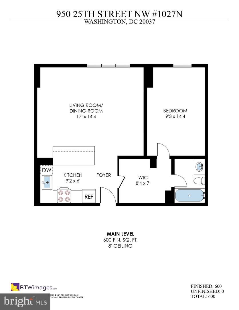 950 25TH ST NW #1027-N, WASHINGTON, District Of Columbia 20037, 1 Bedroom Bedrooms, ,1 BathroomBathrooms,Residential,For sale,950 25TH ST NW #1027-N,DCDC2176172 MLS # DCDC2176172