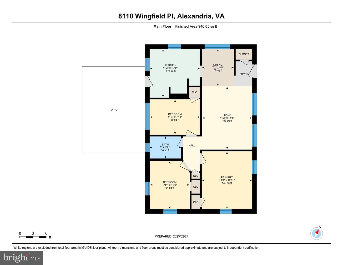 8110 WINGFIELD PL, ALEXANDRIA, Virginia 22308, 3 Bedrooms Bedrooms, ,1 BathroomBathrooms,Residential,For sale,8110 WINGFIELD PL,VAFX2224206 MLS # VAFX2224206