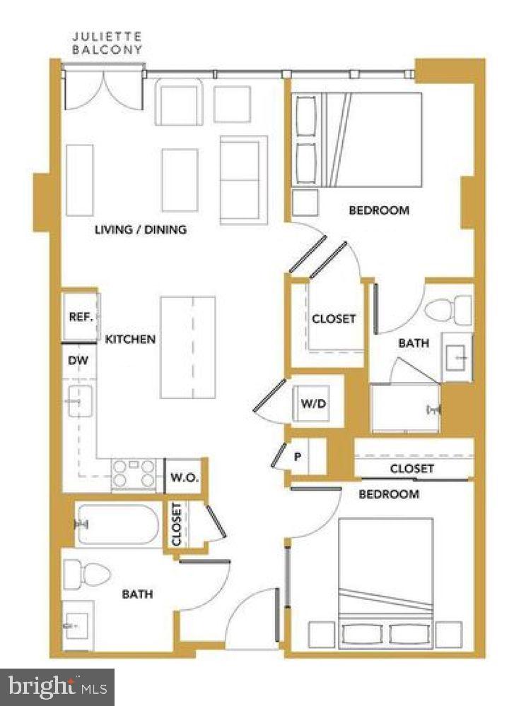 1300 4TH ST SE #309, WASHINGTON, District Of Columbia 20003, 2 Bedrooms Bedrooms, ,2 BathroomsBathrooms,Residential,For sale,1300 4TH ST SE #309,DCDC2187212 MLS # DCDC2187212