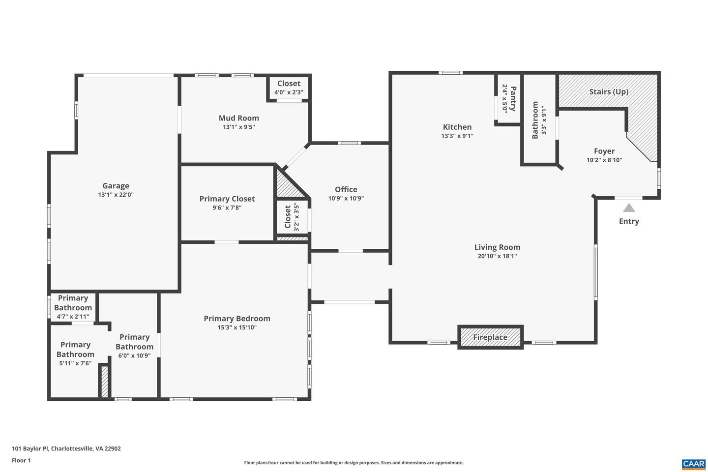 101 BAYLOR PL, CHARLOTTESVILLE, Virginia 22902, 3 Bedrooms Bedrooms, ,2 BathroomsBathrooms,Residential,For sale,101 BAYLOR PL,661285 MLS # 661285