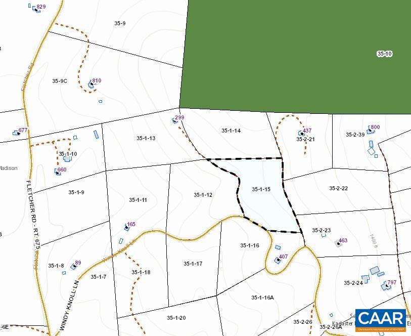 LOT 15 WINDY KNOLL LN, STANARDSVILLE, Virginia 22973, ,Land,For sale,LOT 15 WINDY KNOLL LN,661361 MLS # 661361