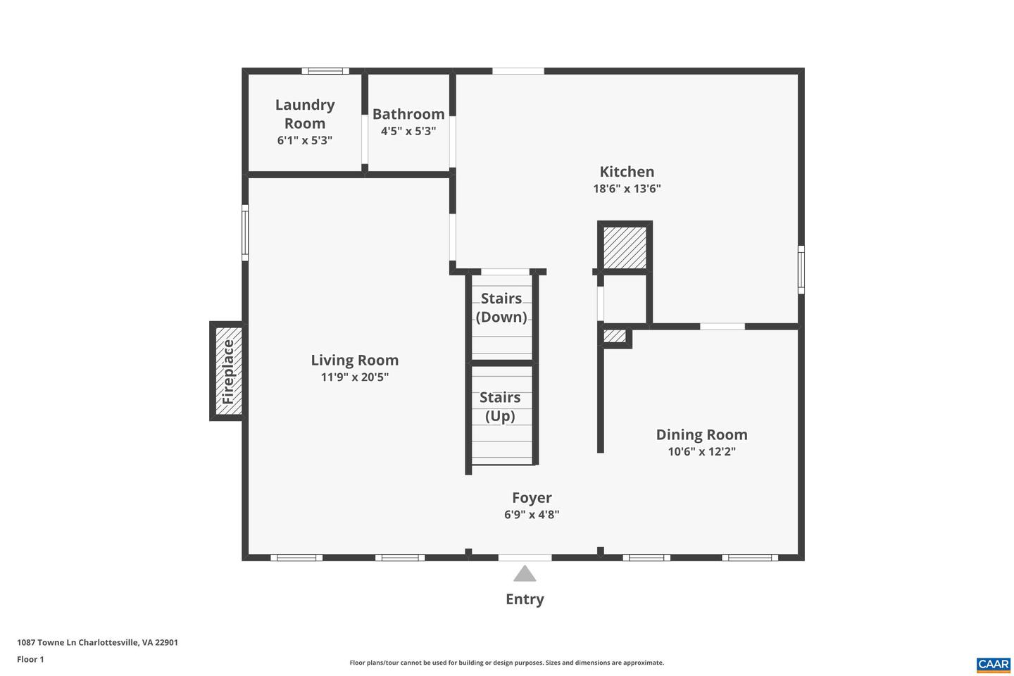 1087 TOWNE LN, CHARLOTTESVILLE, Virginia 22901, 3 Bedrooms Bedrooms, ,2 BathroomsBathrooms,Residential,For sale,1087 TOWNE LN,661085 MLS # 661085