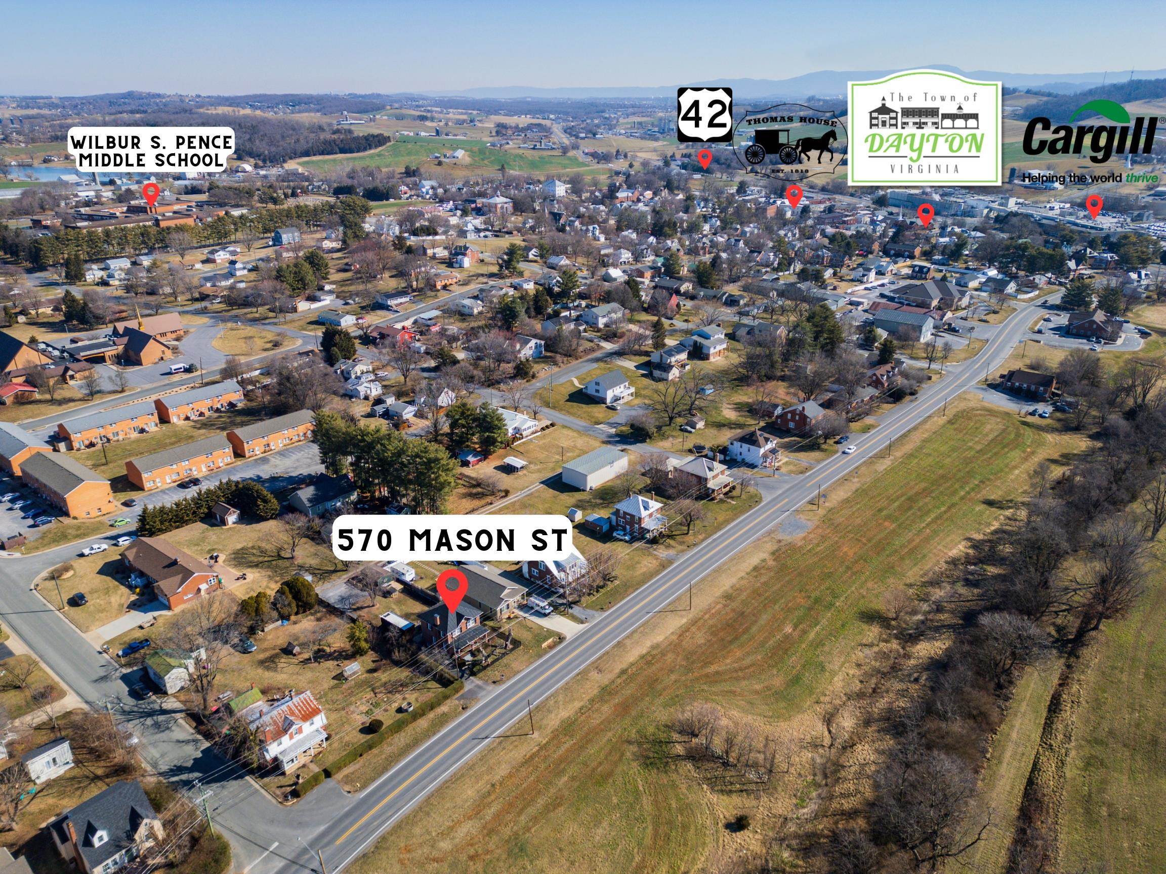 570 MASON ST, DAYTON, Virginia 22821, 3 Bedrooms Bedrooms, ,2 BathroomsBathrooms,Residential,