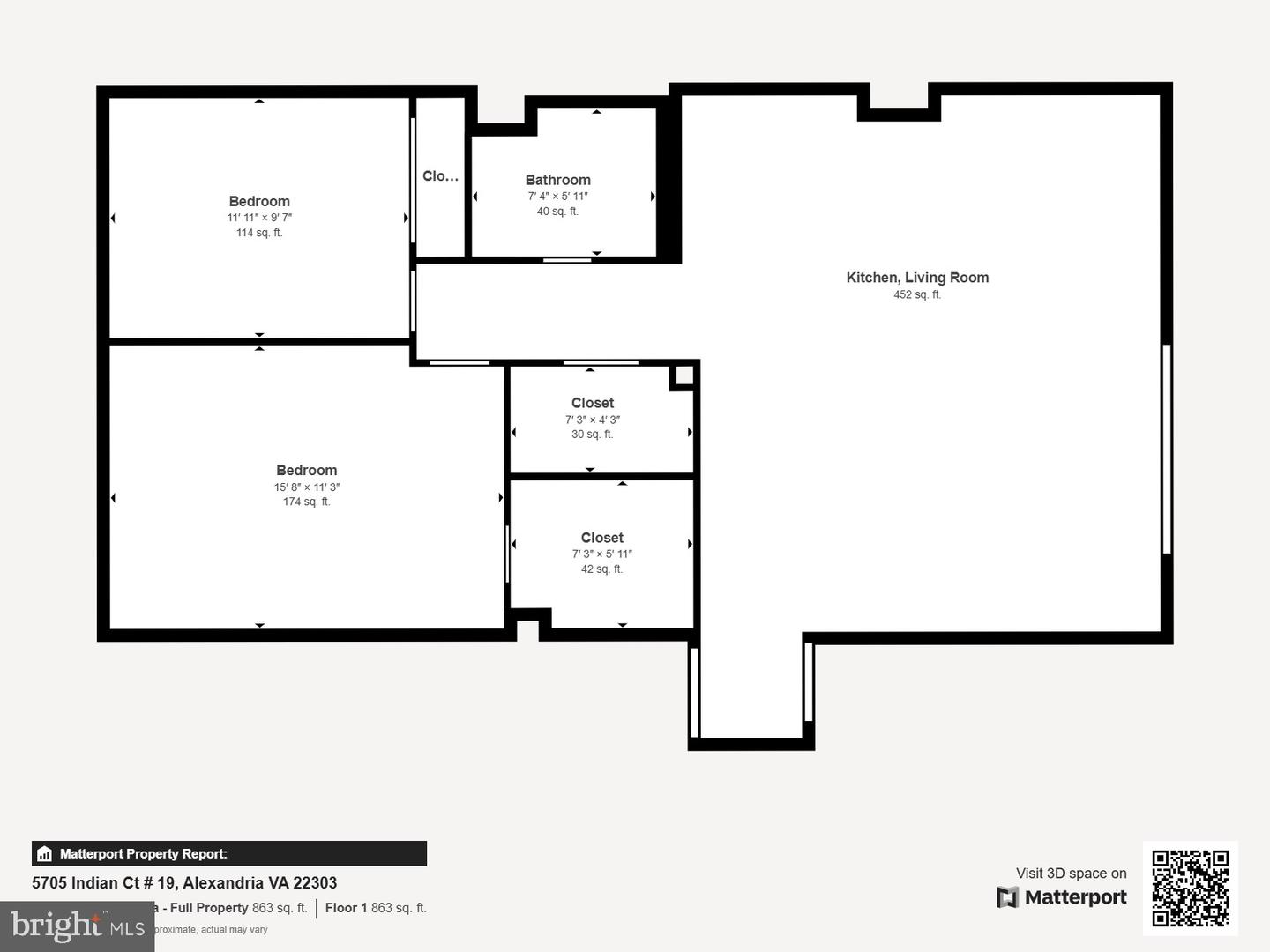 5705 INDIAN CT #19, ALEXANDRIA, Virginia 22303, 2 Bedrooms Bedrooms, ,1 BathroomBathrooms,Residential,For sale,5705 INDIAN CT #19,VAFX2221000 MLS # VAFX2221000