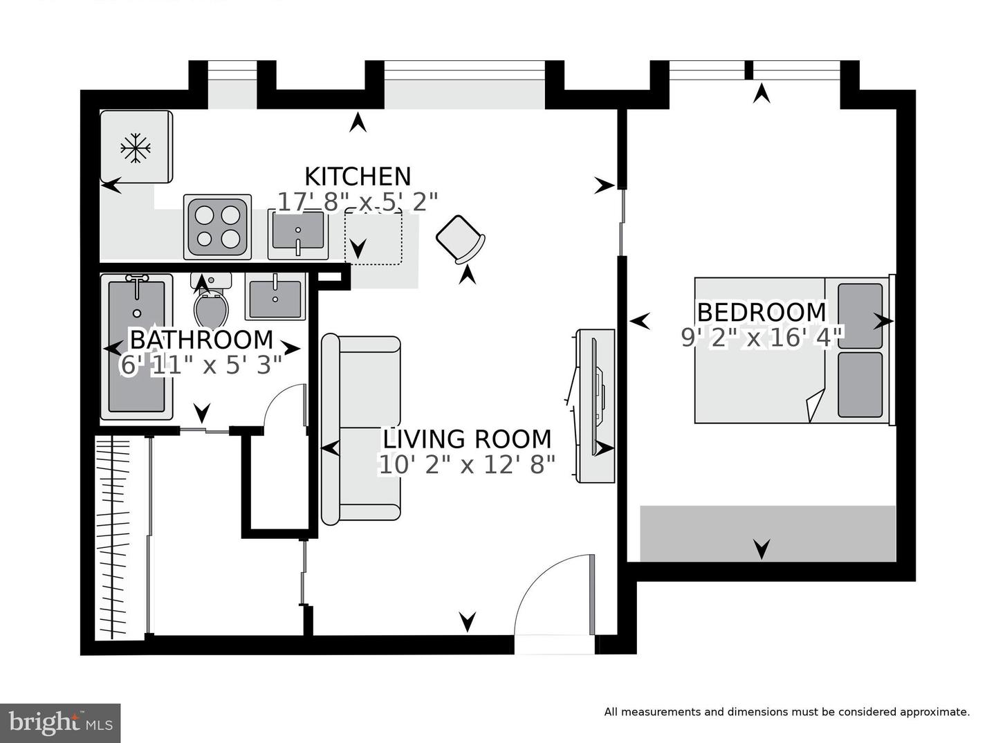 1514 17TH ST NW #B2, WASHINGTON, District Of Columbia 20036, 1 Bedroom Bedrooms, ,1 BathroomBathrooms,Residential,For sale,1514 17TH ST NW #B2,DCDC2185942 MLS # DCDC2185942