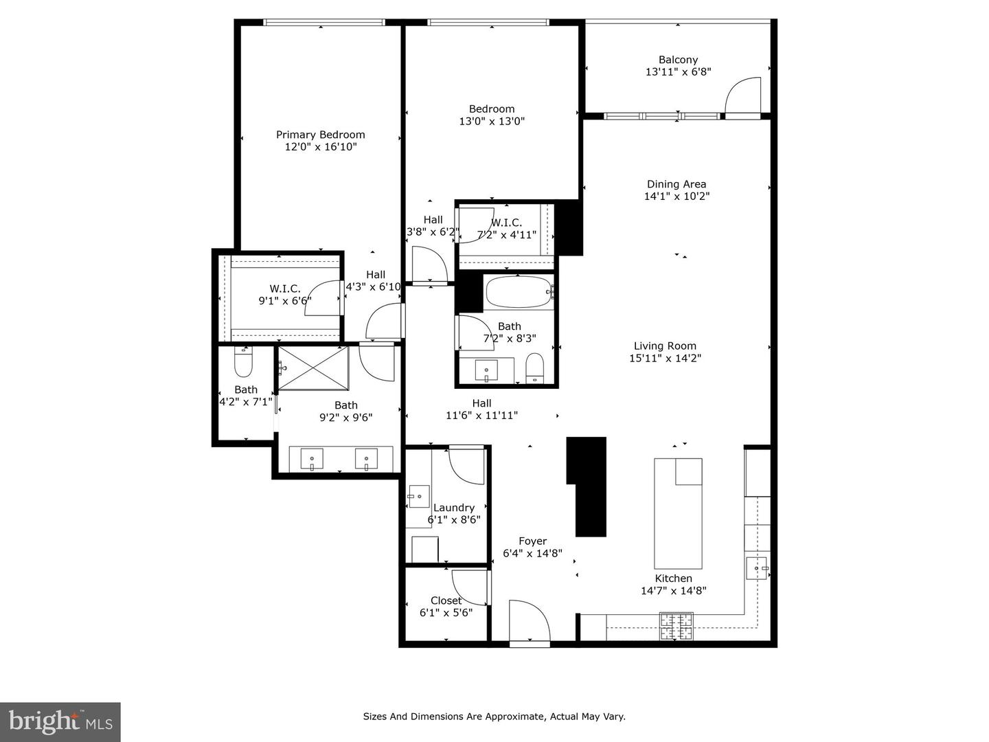 1781 N PIERCE ST #202, ARLINGTON, Virginia 22209, 2 Bedrooms Bedrooms, ,2 BathroomsBathrooms,Residential,For sale,1781 N PIERCE ST #202,VAAR2053644 MLS # VAAR2053644