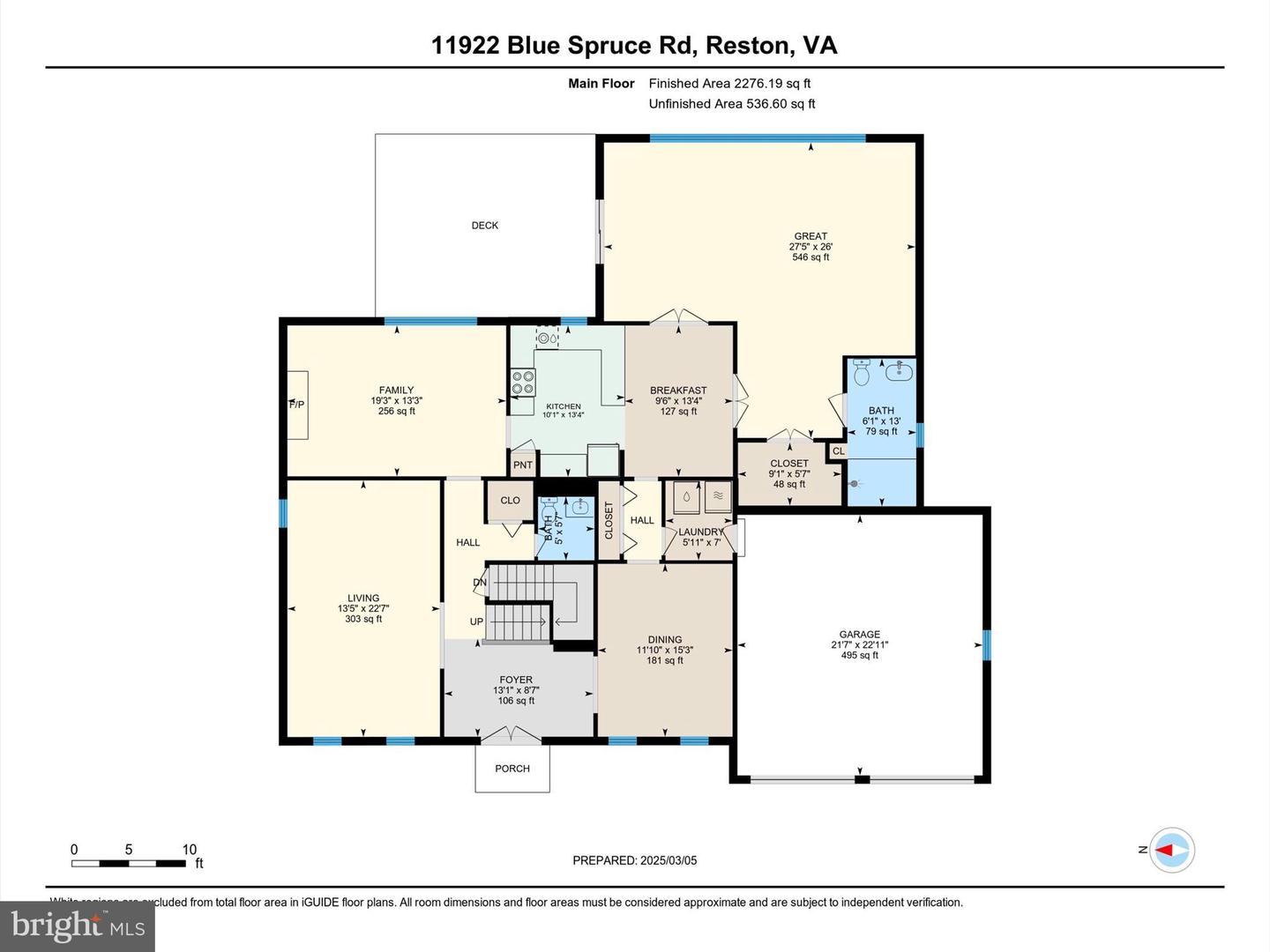 11922 BLUE SPRUCE RD, RESTON, Virginia 20191, 5 Bedrooms Bedrooms, ,3 BathroomsBathrooms,Residential,For sale,11922 BLUE SPRUCE RD,VAFX2223334 MLS # VAFX2223334