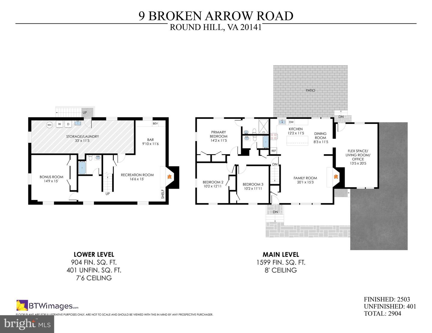 9 BROKEN ARROW RD, ROUND HILL, Virginia 20141, 3 Bedrooms Bedrooms, ,3 BathroomsBathrooms,Residential,For sale,9 BROKEN ARROW RD,VALO2089772 MLS # VALO2089772