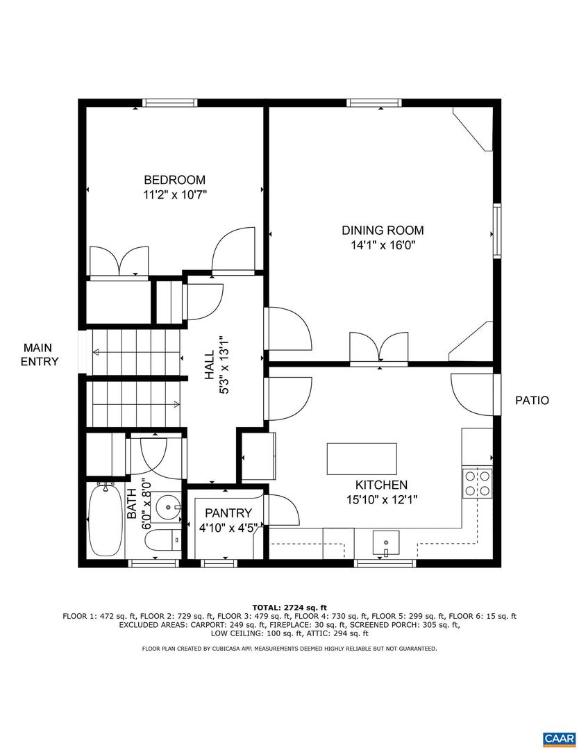 2814 NORTHFIELD RD, CHARLOTTESVILLE, Virginia 22901, 4 Bedrooms Bedrooms, ,2 BathroomsBathrooms,Residential,For sale,2814 NORTHFIELD RD,661390 MLS # 661390