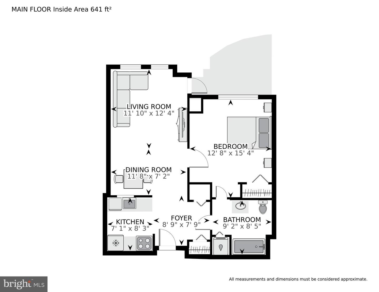 900 N TAYLOR ST #1108, ARLINGTON, Virginia 22203, 1 Bedroom Bedrooms, ,1 BathroomBathrooms,Residential,For sale,900 N TAYLOR ST #1108,VAAR2038404 MLS # VAAR2038404