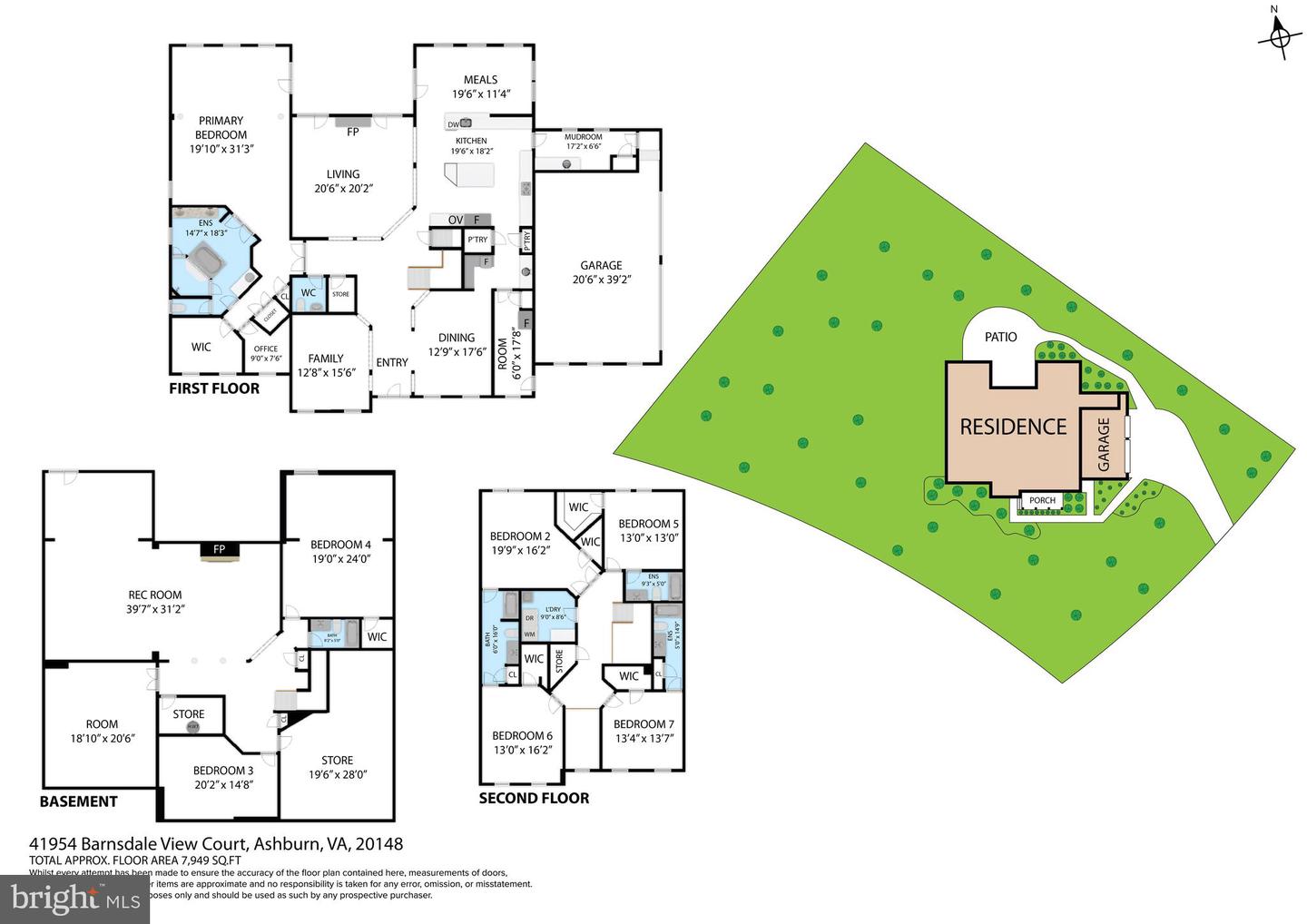 41954 BARNSDALE VIEW CT, ASHBURN, Virginia 20148, 6 Bedrooms Bedrooms, ,5 BathroomsBathrooms,Residential,For sale,41954 BARNSDALE VIEW CT,VALO2090000 MLS # VALO2090000