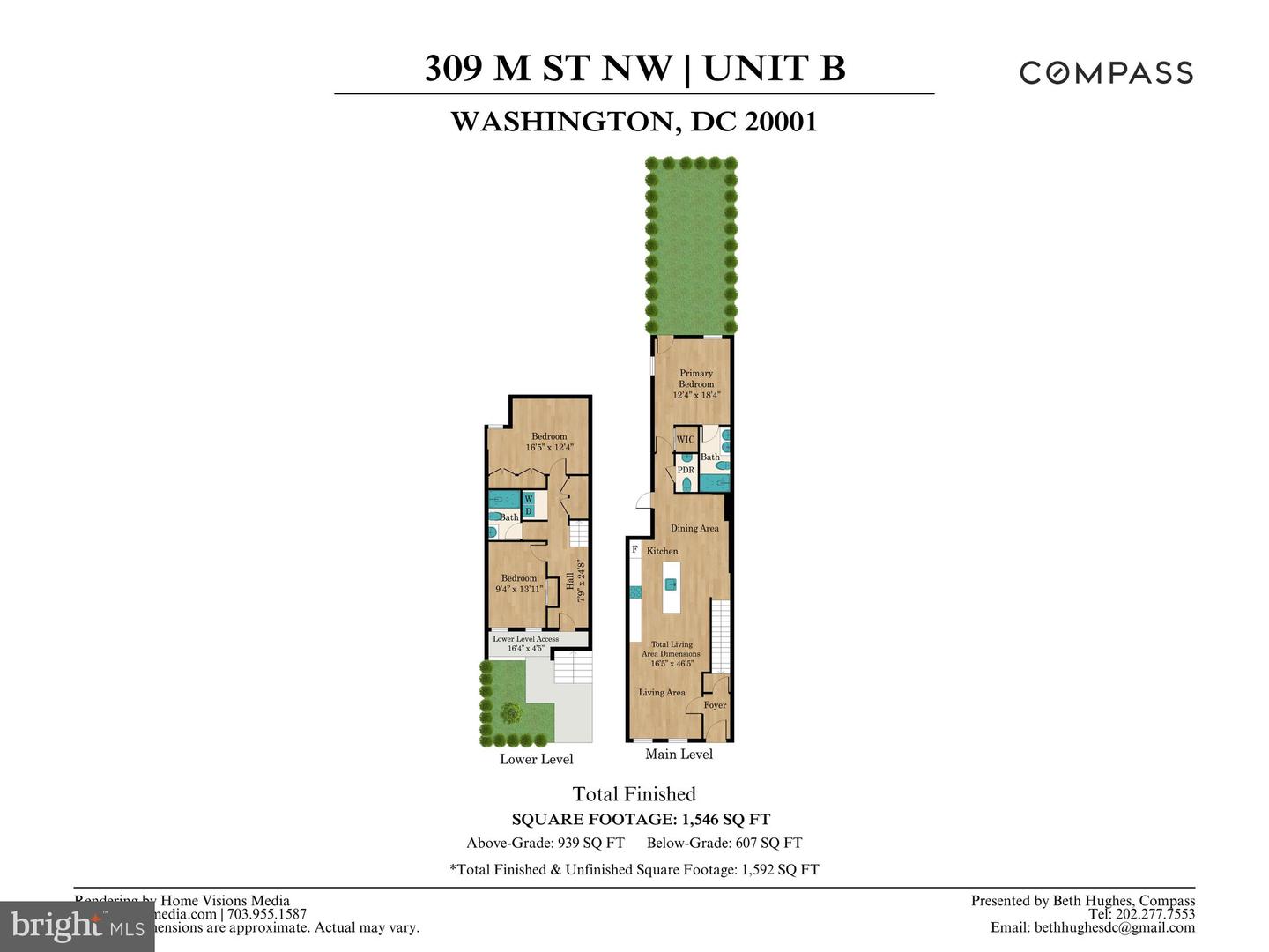 309 M ST NW #B, WASHINGTON, District Of Columbia 20001, 3 Bedrooms Bedrooms, ,2 BathroomsBathrooms,Residential,For sale,309 M ST NW #B,DCDC2155962 MLS # DCDC2155962