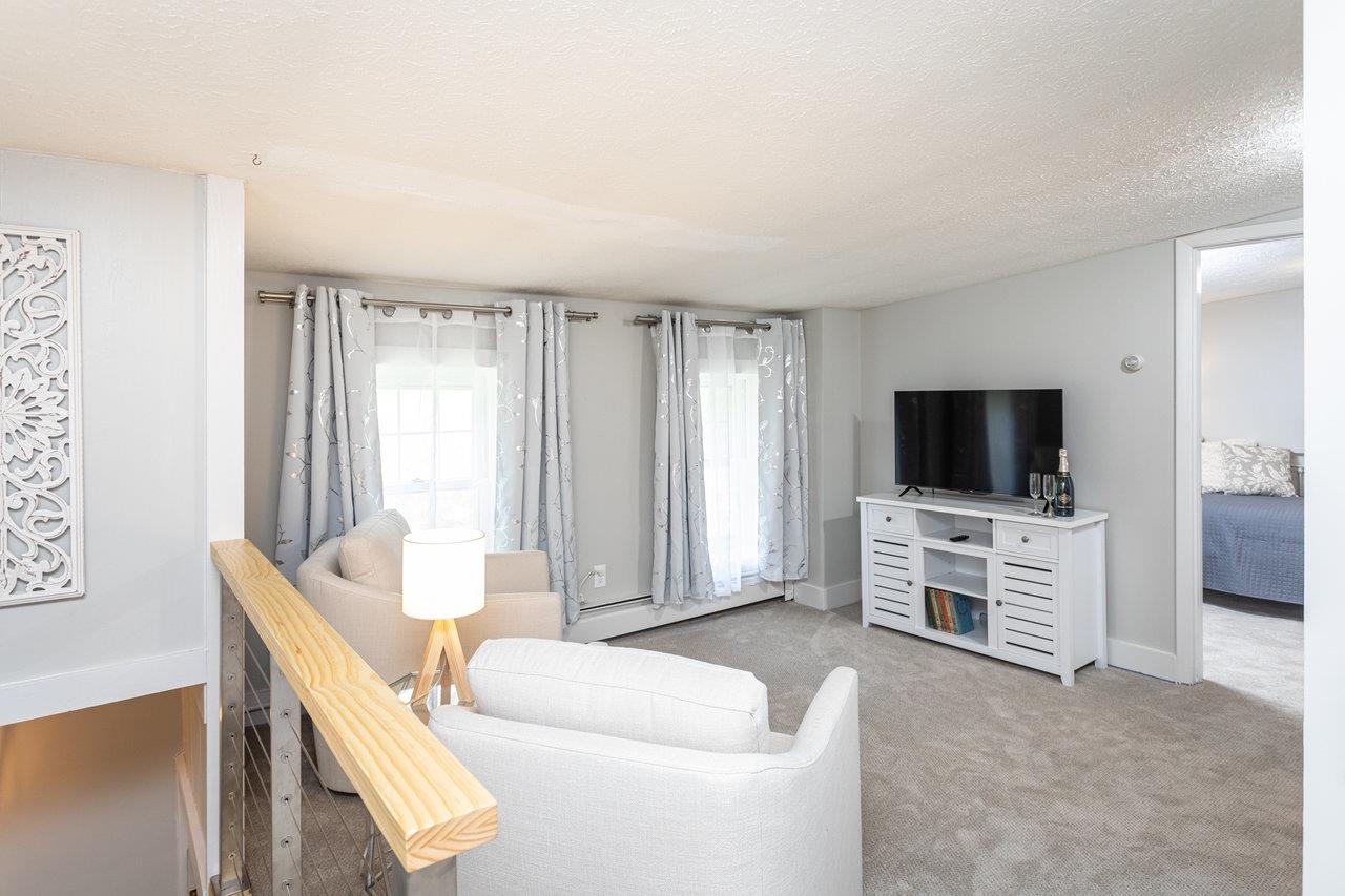 third floor on North side of Main House - living room area between bedrooms