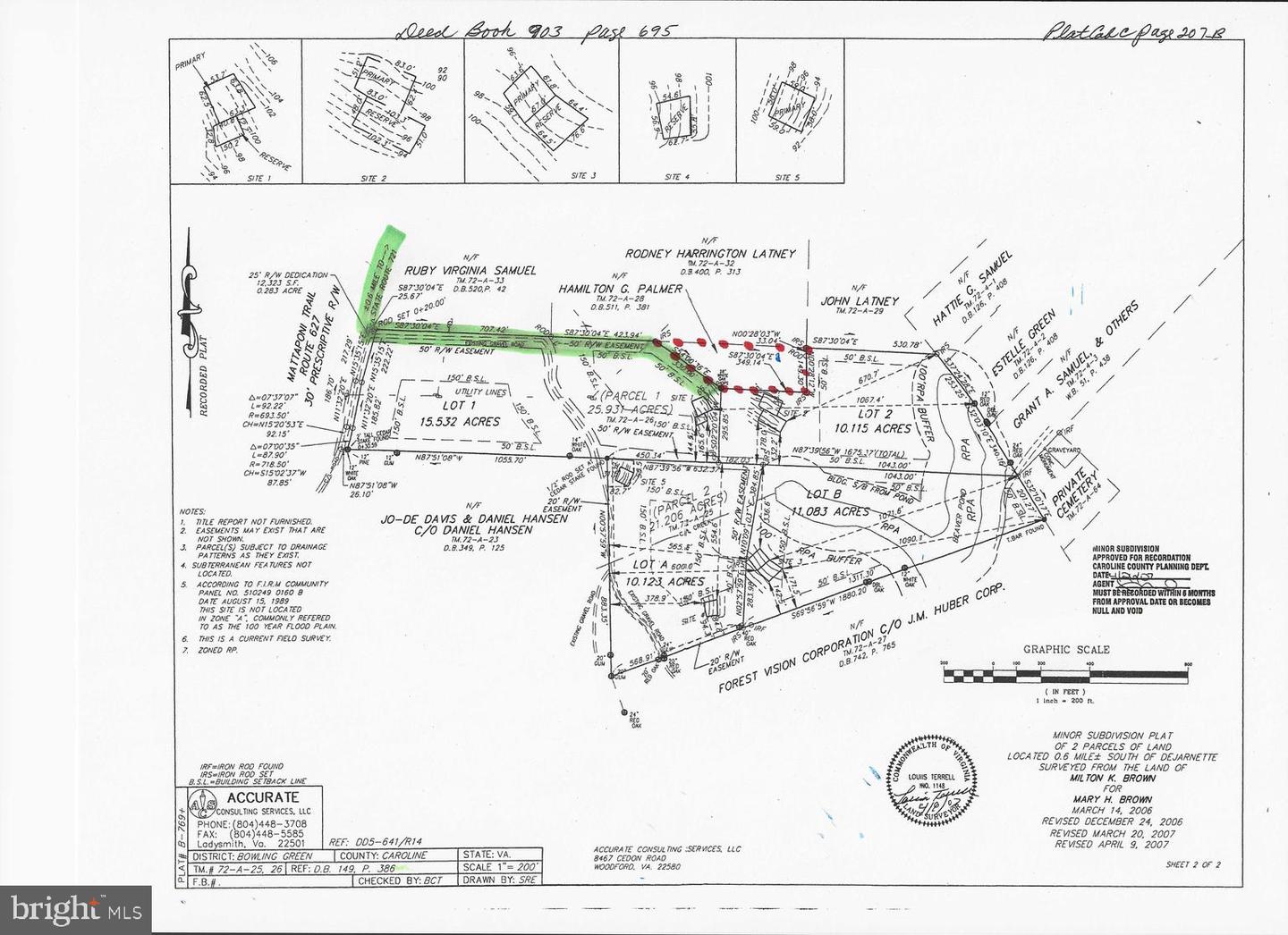 MATTAPONI TRAIL, MILFORD, Virginia 22514, ,Land,For sale,MATTAPONI TRAIL,VACV2007584 MLS # VACV2007584