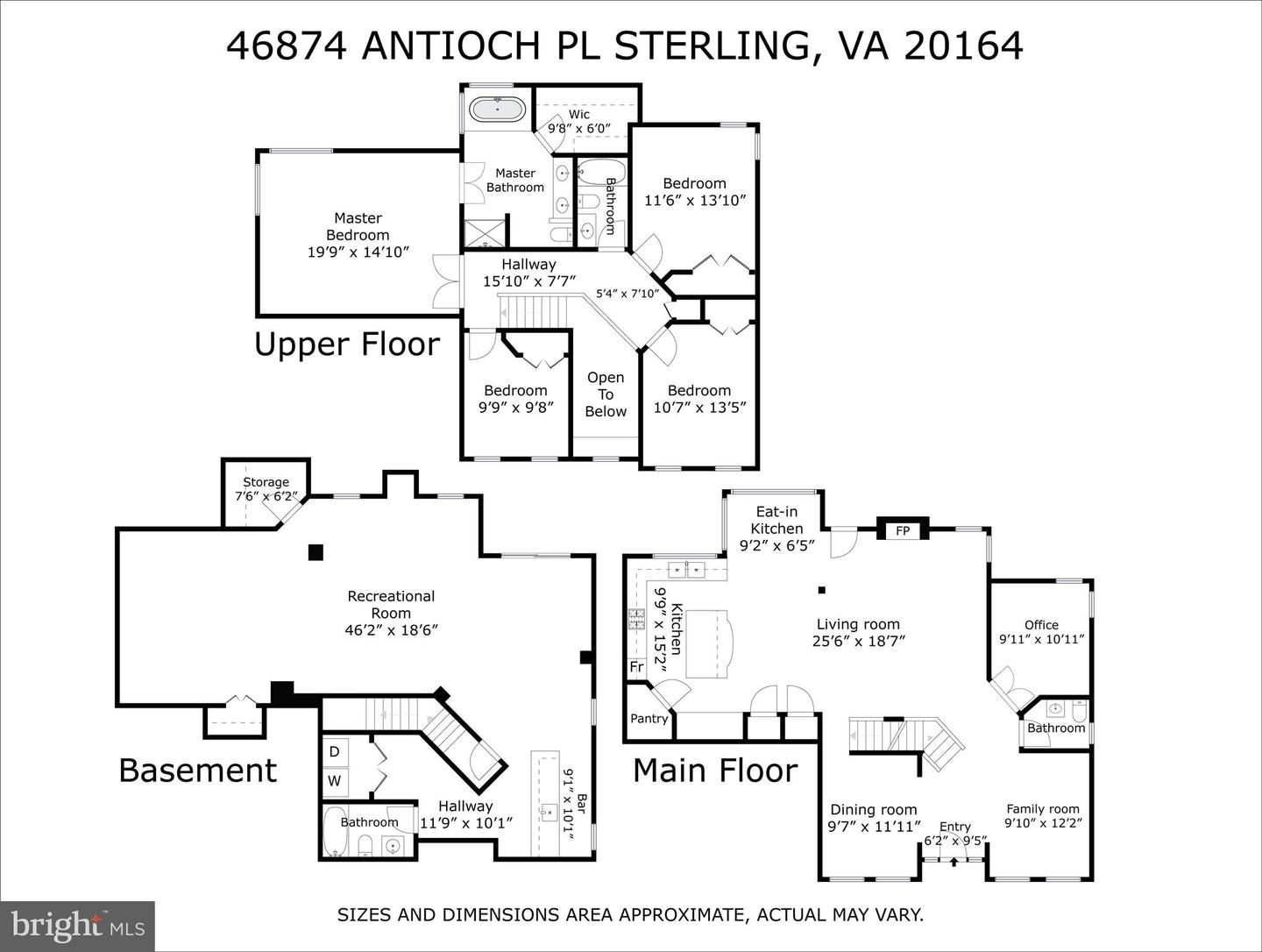 46874 ANTIOCH PL, STERLING, Virginia 20164, 4 Bedrooms Bedrooms, ,3 BathroomsBathrooms,Residential,For sale,46874 ANTIOCH PL,VALO2090042 MLS # VALO2090042