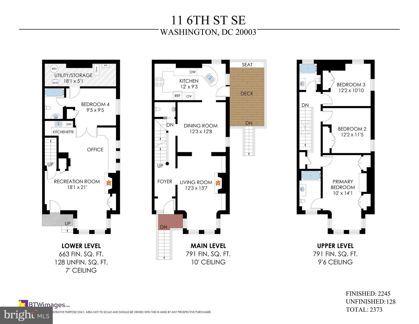 11 6TH ST SE, WASHINGTON, District Of Columbia 20003, 4 Bedrooms Bedrooms, ,3 BathroomsBathrooms,Residential,For sale,11 6TH ST SE,DCDC2184764 MLS # DCDC2184764