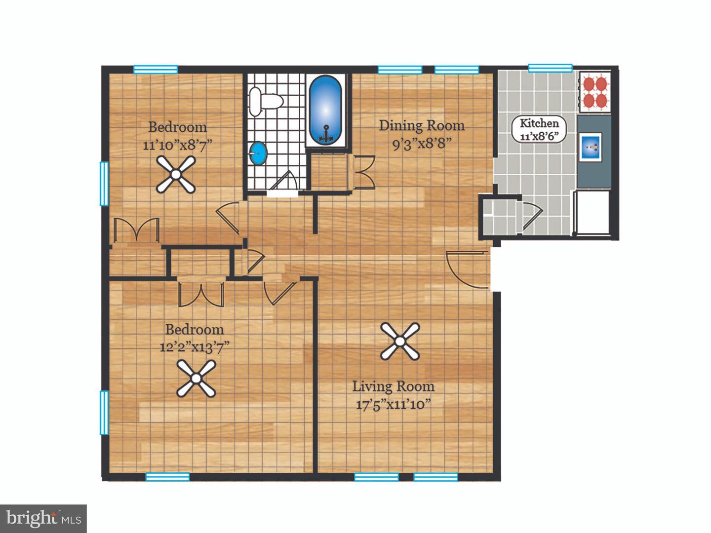 6620 BOULEVARD VW #A1, ALEXANDRIA, Virginia 22307, 2 Bedrooms Bedrooms, 6 Rooms Rooms,1 BathroomBathrooms,Residential,For sale,6620 BOULEVARD VW #A1,VAFX2224496 MLS # VAFX2224496