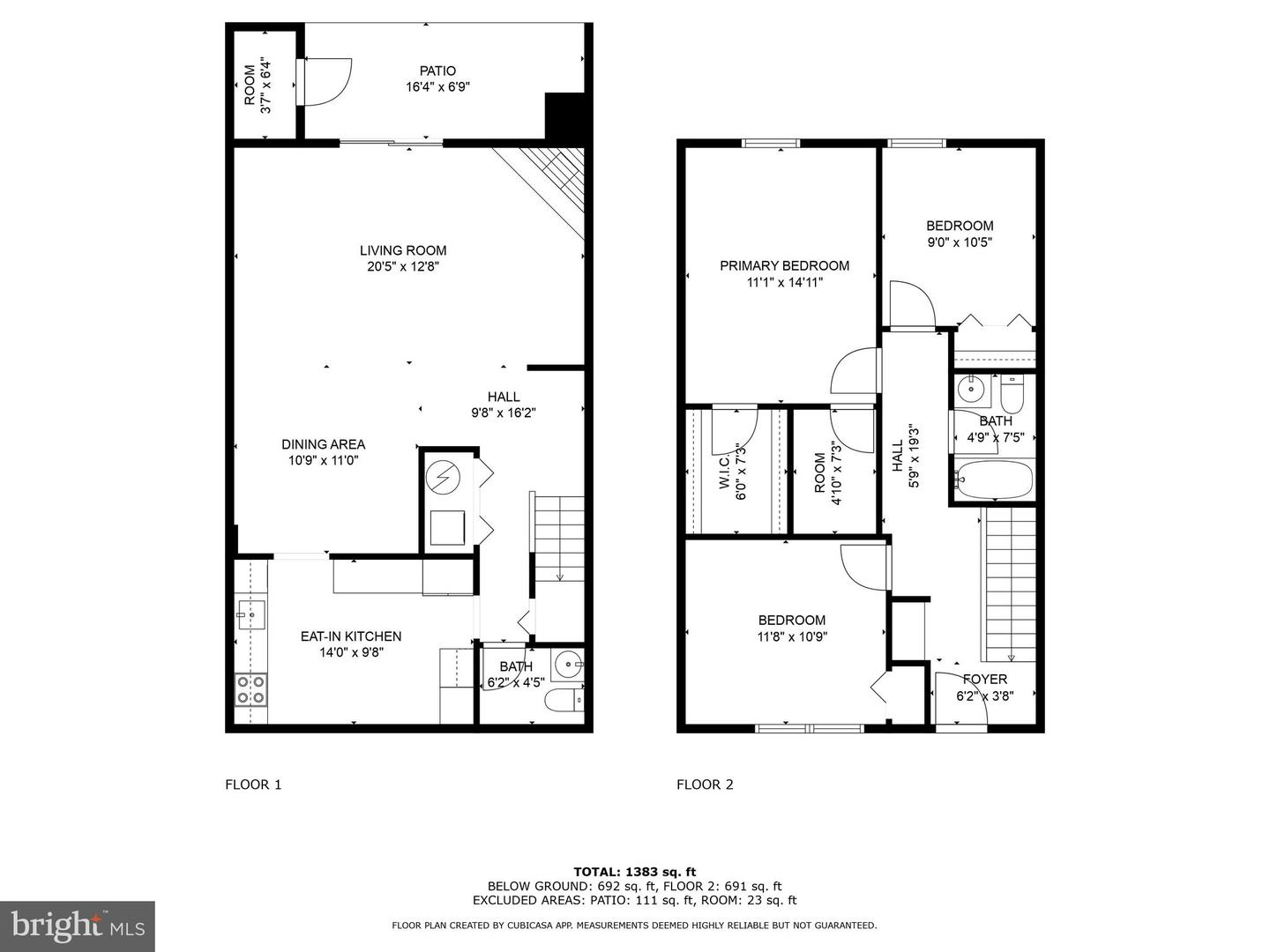 969 S ROLFE ST #1, ARLINGTON, Virginia 22204, 3 Bedrooms Bedrooms, ,2 BathroomsBathrooms,Residential,For sale,969 S ROLFE ST #1,VAAR2054310 MLS # VAAR2054310