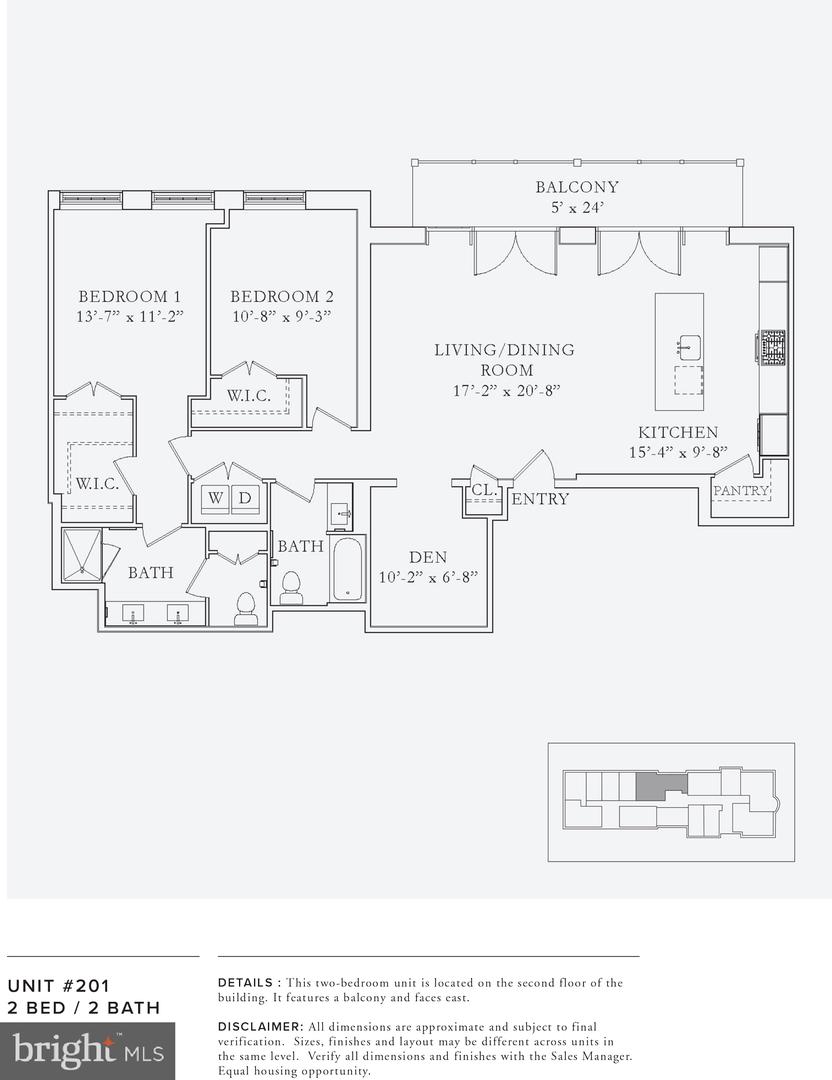 1324 E ST SE #201, WASHINGTON, District Of Columbia 20003, 2 Bedrooms Bedrooms, ,2 BathroomsBathrooms,Residential,For sale,1324 E ST SE #201,DCDC2186820 MLS # DCDC2186820