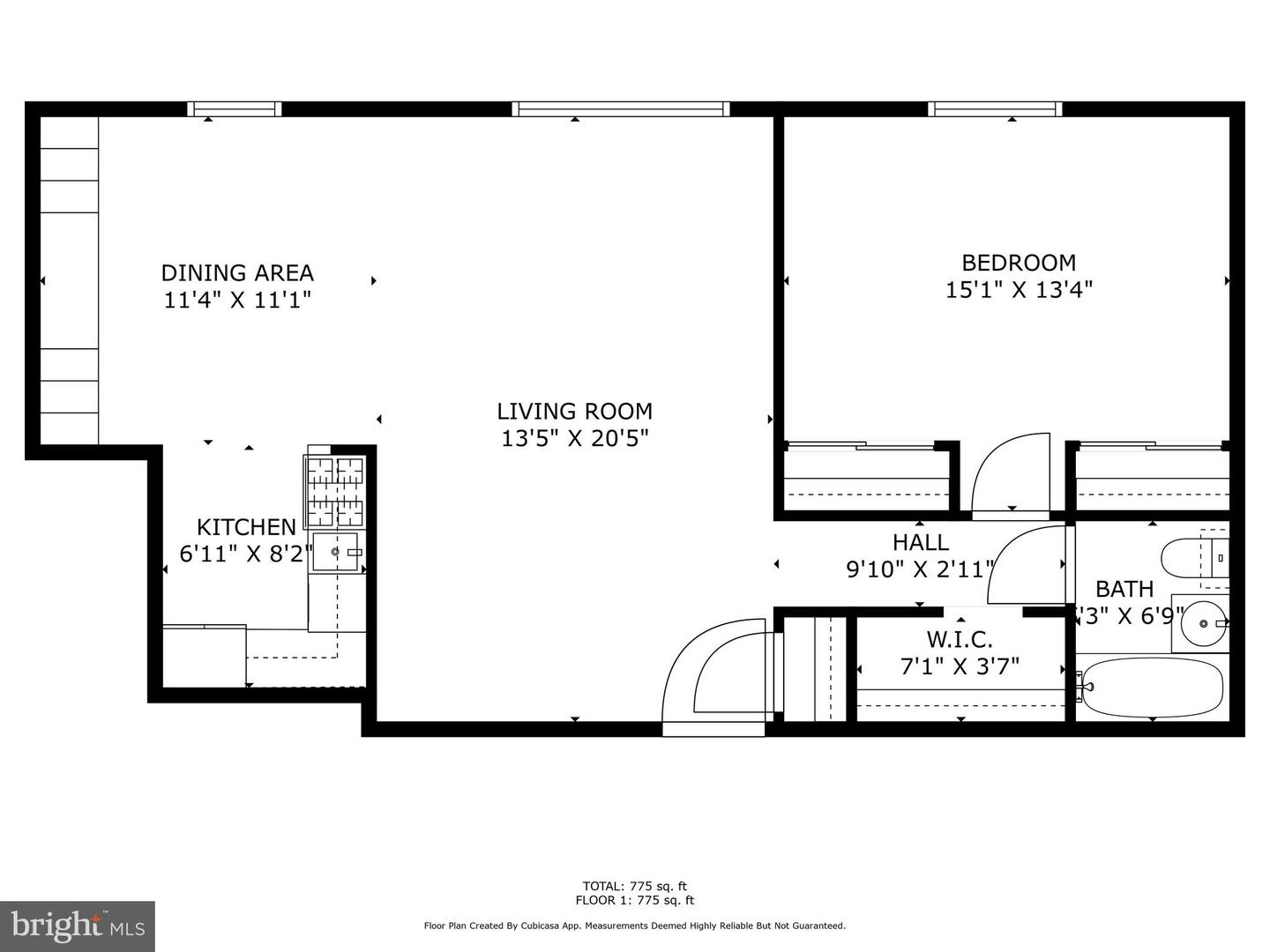 2016 N ADAMS ST #312, ARLINGTON, Virginia 22201, 1 Bedroom Bedrooms, ,1 BathroomBathrooms,Residential,For sale,2016 N ADAMS ST #312,VAAR2054142 MLS # VAAR2054142