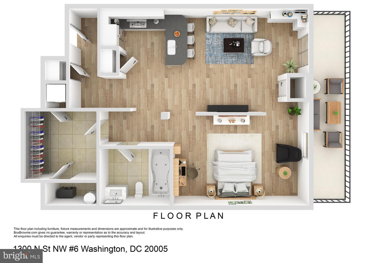 1300 N ST NW #6, WASHINGTON, District Of Columbia 20005, 1 Bedroom Bedrooms, ,1 BathroomBathrooms,Residential,For sale,1300 N ST NW #6,DCDC2189730 MLS # DCDC2189730