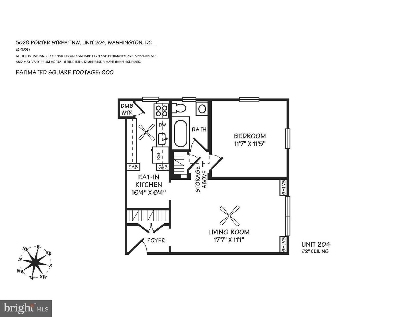 3028 PORTER ST NW #204, WASHINGTON, District Of Columbia 20008, 1 Bedroom Bedrooms, ,1 BathroomBathrooms,Residential,For sale,3028 PORTER ST NW #204,DCDC2189404 MLS # DCDC2189404