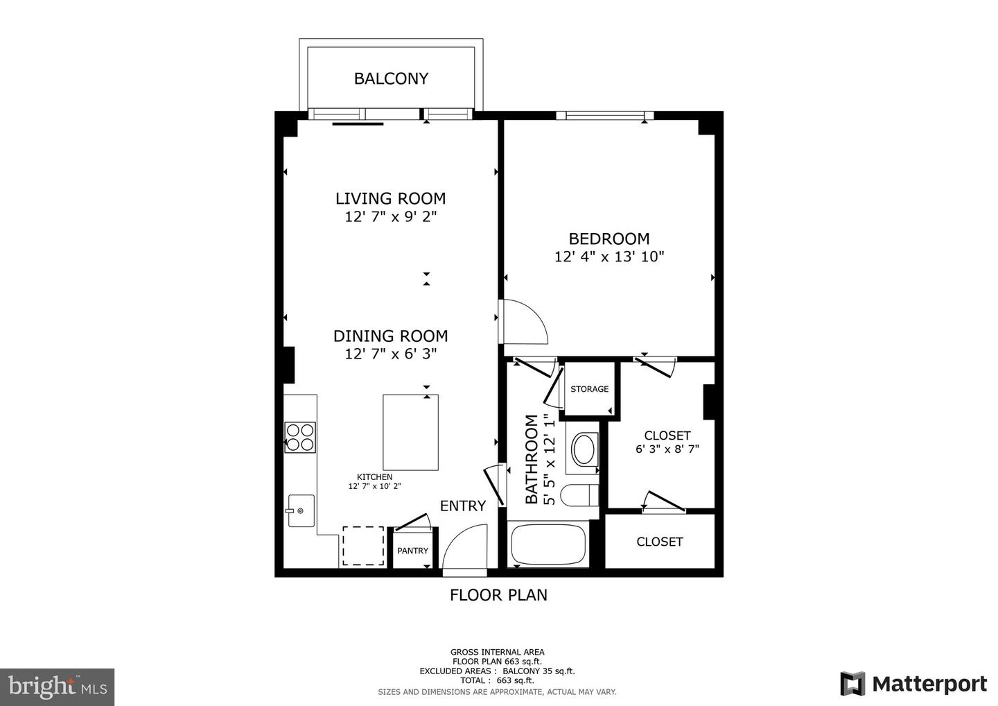 2120 VERMONT AVE NW #412, WASHINGTON, District Of Columbia 20001, 1 Bedroom Bedrooms, ,1 BathroomBathrooms,Residential,For sale,2120 VERMONT AVE NW #412,DCDC2189778 MLS # DCDC2189778