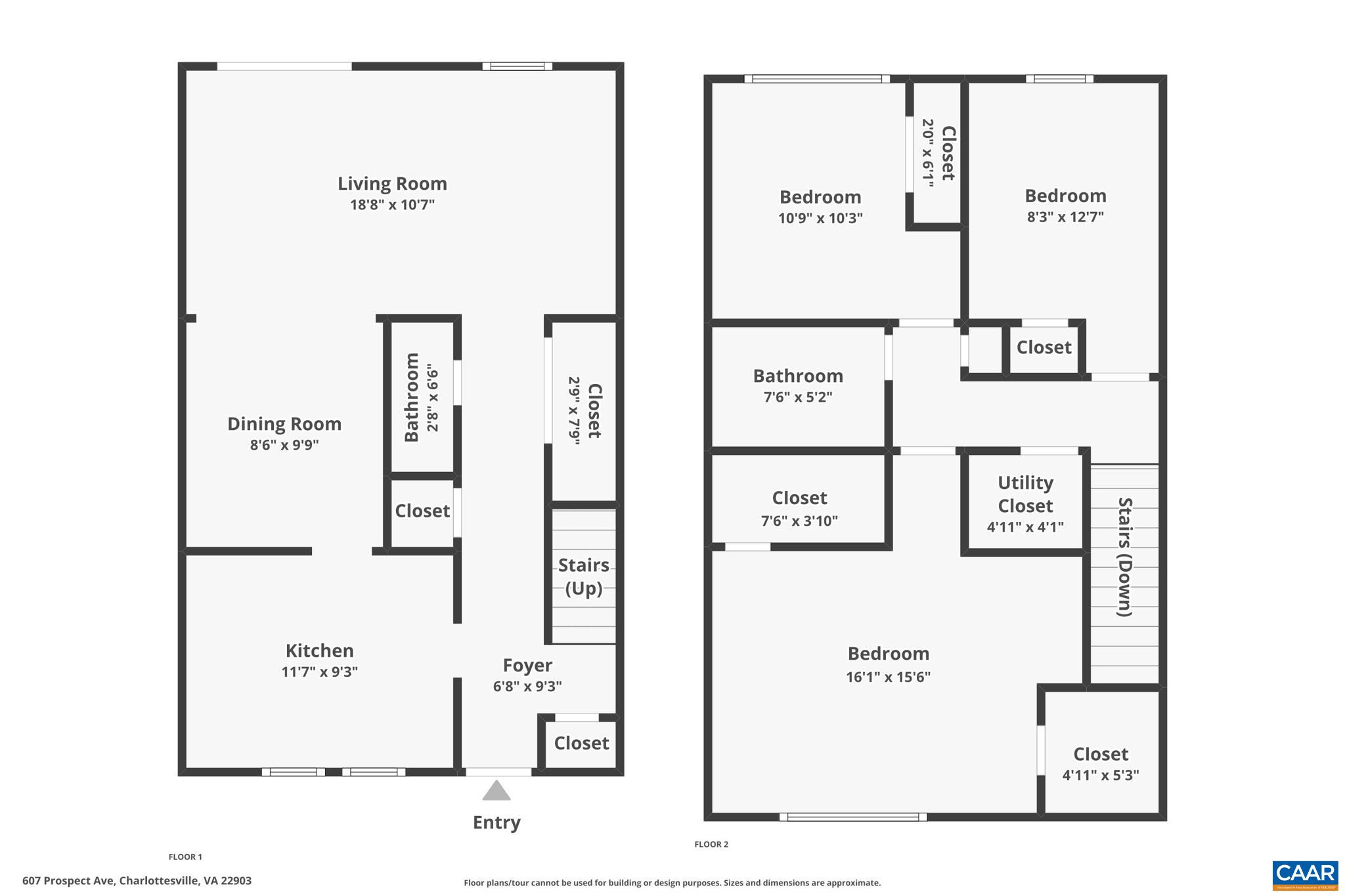 607 PROSPECT AVE, CHARLOTTESVILLE, Virginia 22903, 3 Bedrooms Bedrooms, ,1 BathroomBathrooms,Residential,607 PROSPECT AVE,661904 MLS # 661904