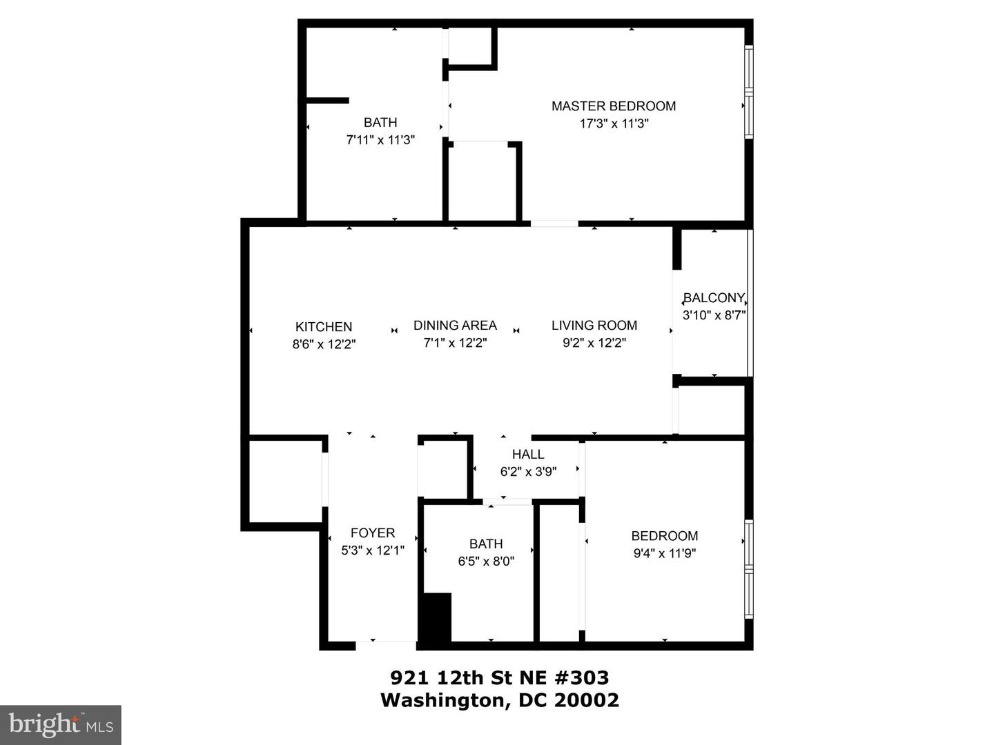 919 12TH ST NE #303, WASHINGTON, District Of Columbia 20002, 2 Bedrooms Bedrooms, ,2 BathroomsBathrooms,Residential,For sale,919 12TH ST NE #303,DCDC2189284 MLS # DCDC2189284