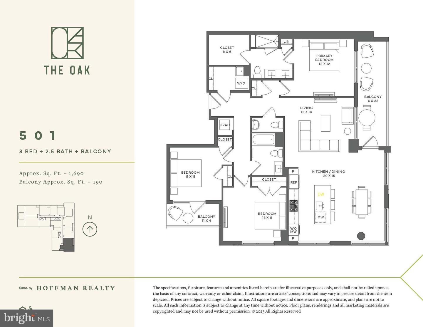 255 W. FALLS STATION BLVD #501, FALLS CHURCH, Virginia 22046, 3 Bedrooms Bedrooms, ,2 BathroomsBathrooms,Residential,For sale,255 W. FALLS STATION BLVD #501,VAFA2002830 MLS # VAFA2002830