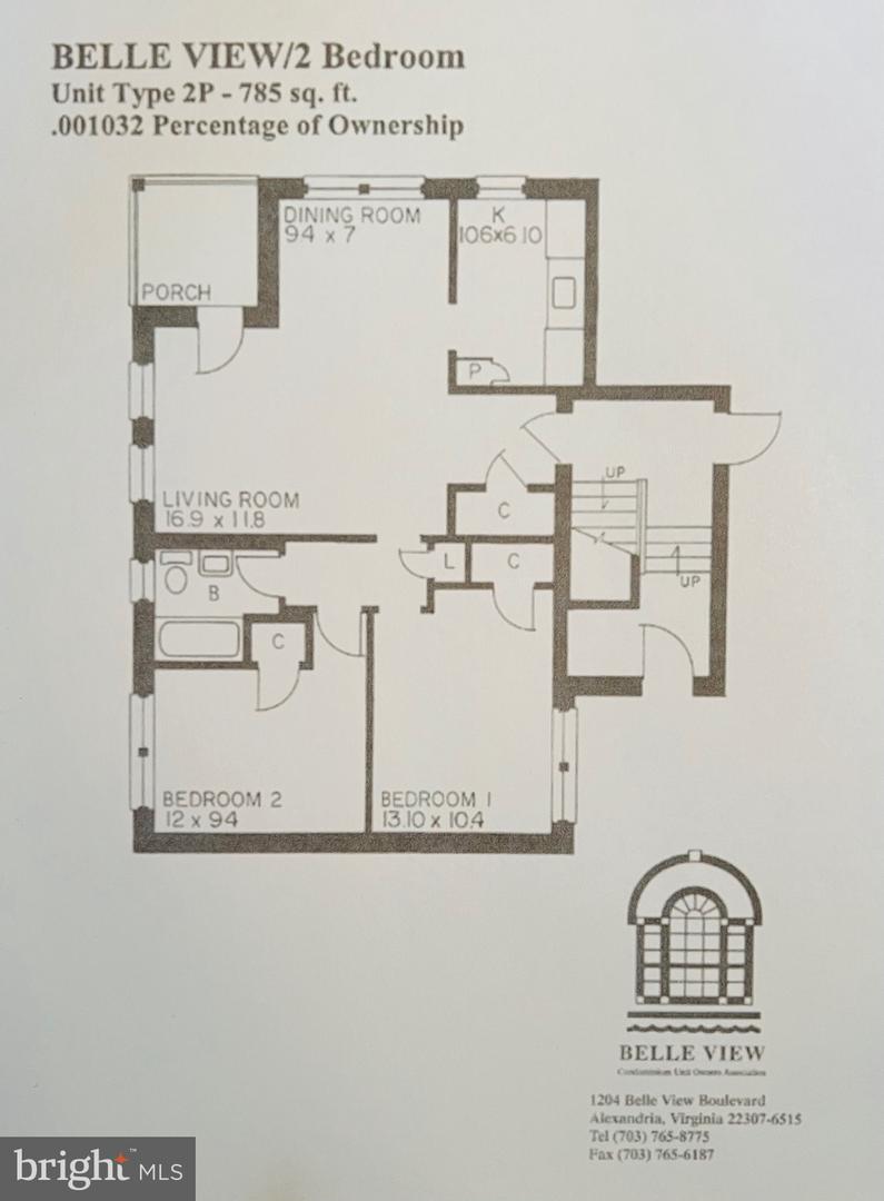 6733 W WAKEFIELD DR #B-1, ALEXANDRIA, Virginia 22307, 2 Bedrooms Bedrooms, ,1 BathroomBathrooms,Residential,For sale,6733 W WAKEFIELD DR #B-1,VAFX2227486 MLS # VAFX2227486