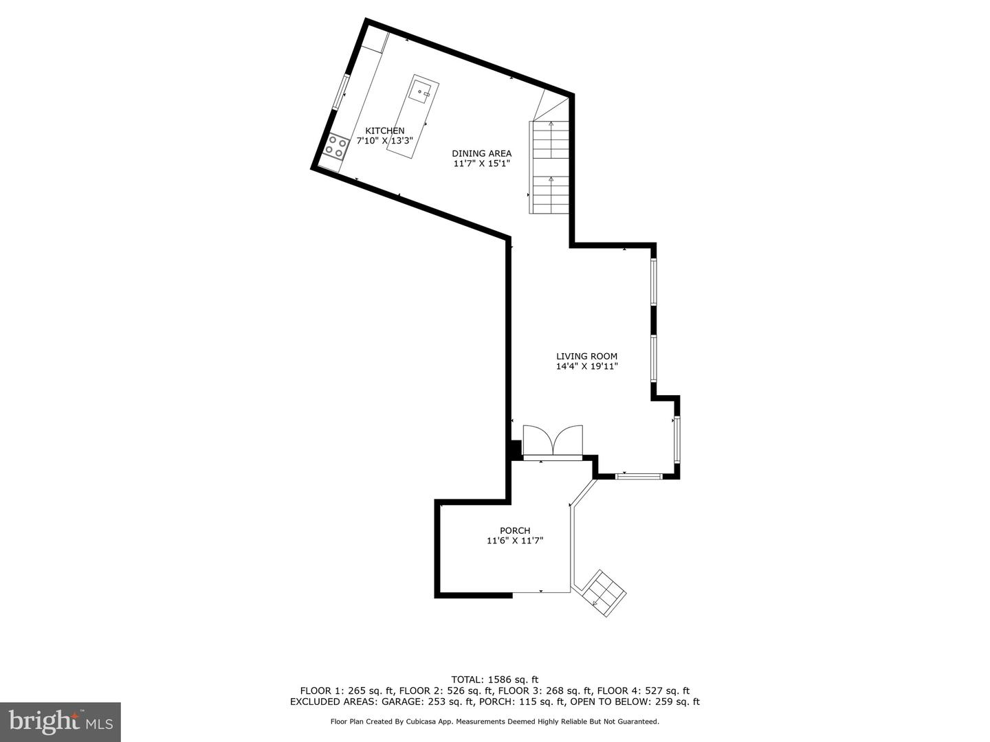 1426 RHODE ISLAND AVE NW #B, WASHINGTON, District Of Columbia 20005, 4 Bedrooms Bedrooms, ,3 BathroomsBathrooms,Residential,For sale,1426 RHODE ISLAND AVE NW #B,DCDC2190220 MLS # DCDC2190220