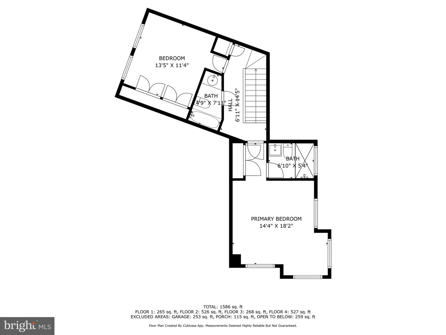 1426 RHODE ISLAND AVE NW #B, WASHINGTON, District Of Columbia 20005, 4 Bedrooms Bedrooms, ,3 BathroomsBathrooms,Residential,For sale,1426 RHODE ISLAND AVE NW #B,DCDC2190220 MLS # DCDC2190220