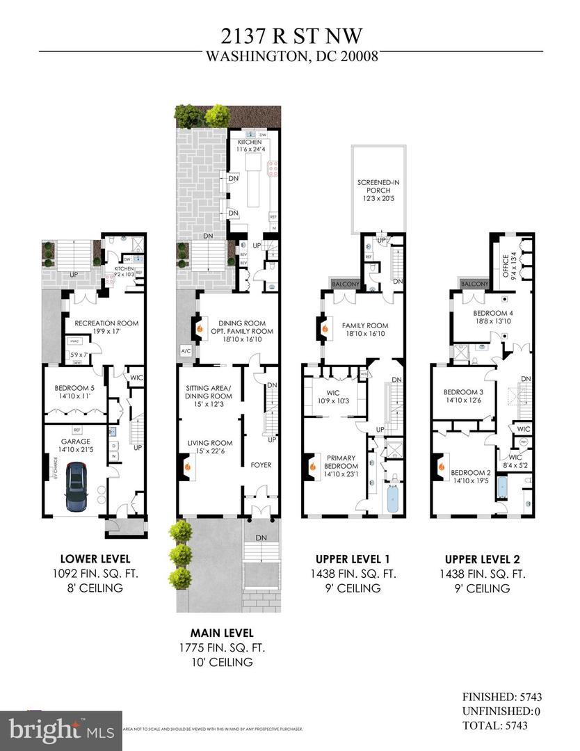 2137 R ST NW, WASHINGTON, District Of Columbia 20008, 5 Bedrooms Bedrooms, ,4 BathroomsBathrooms,Residential,For sale,2137 R ST NW,DCDC2187134 MLS # DCDC2187134