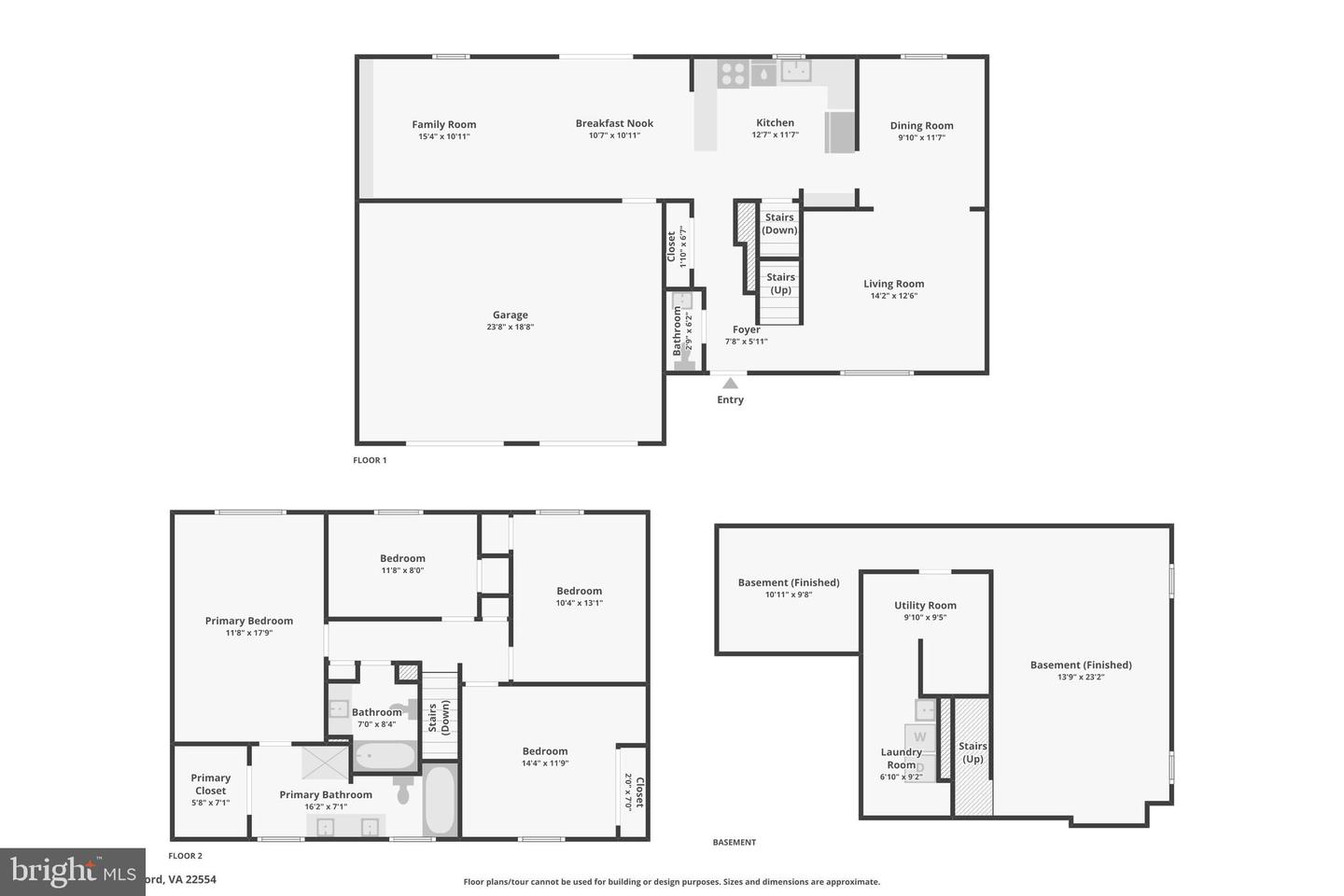 61 GREENRIDGE DR, STAFFORD, Virginia 22554, 4 Bedrooms Bedrooms, ,2 BathroomsBathrooms,Residential,For sale,61 GREENRIDGE DR,VAST2036292 MLS # VAST2036292