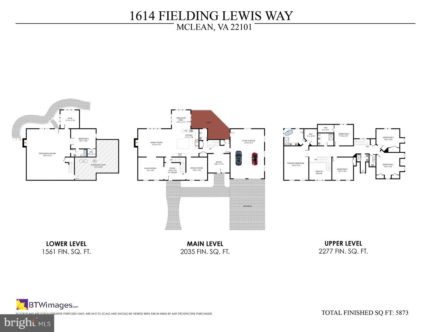 1614 FIELDING LEWIS WAY, MCLEAN, Virginia 22101, 6 Bedrooms Bedrooms, ,4 BathroomsBathrooms,Residential,For sale,1614 FIELDING LEWIS WAY,VAFX2228258 MLS # VAFX2228258