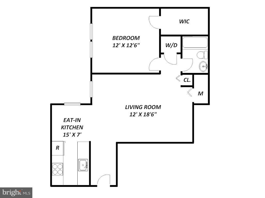 2615 4TH ST NE #202, WASHINGTON, District Of Columbia 20002, 1 Bedroom Bedrooms, ,1 BathroomBathrooms,Residential,For sale,2615 4TH ST NE #202,DCDC2176204 MLS # DCDC2176204