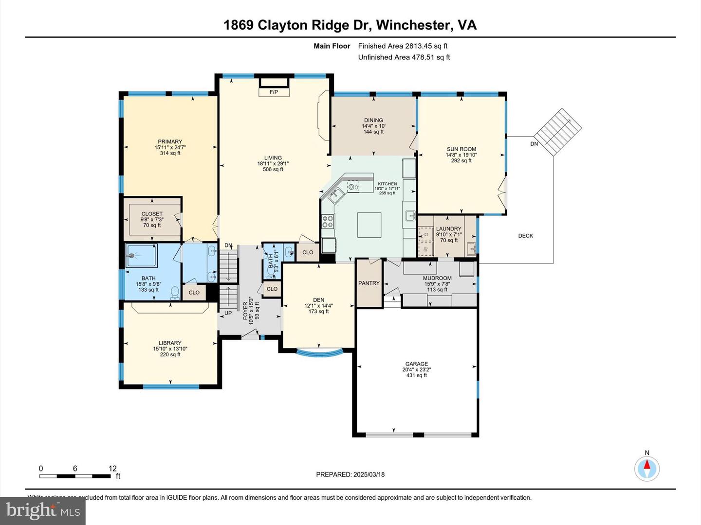 1869 CLAYTON RIDGE DR, WINCHESTER, Virginia 22601, 5 Bedrooms Bedrooms, ,4 BathroomsBathrooms,Residential,For sale,1869 CLAYTON RIDGE DR,VAWI2007340 MLS # VAWI2007340