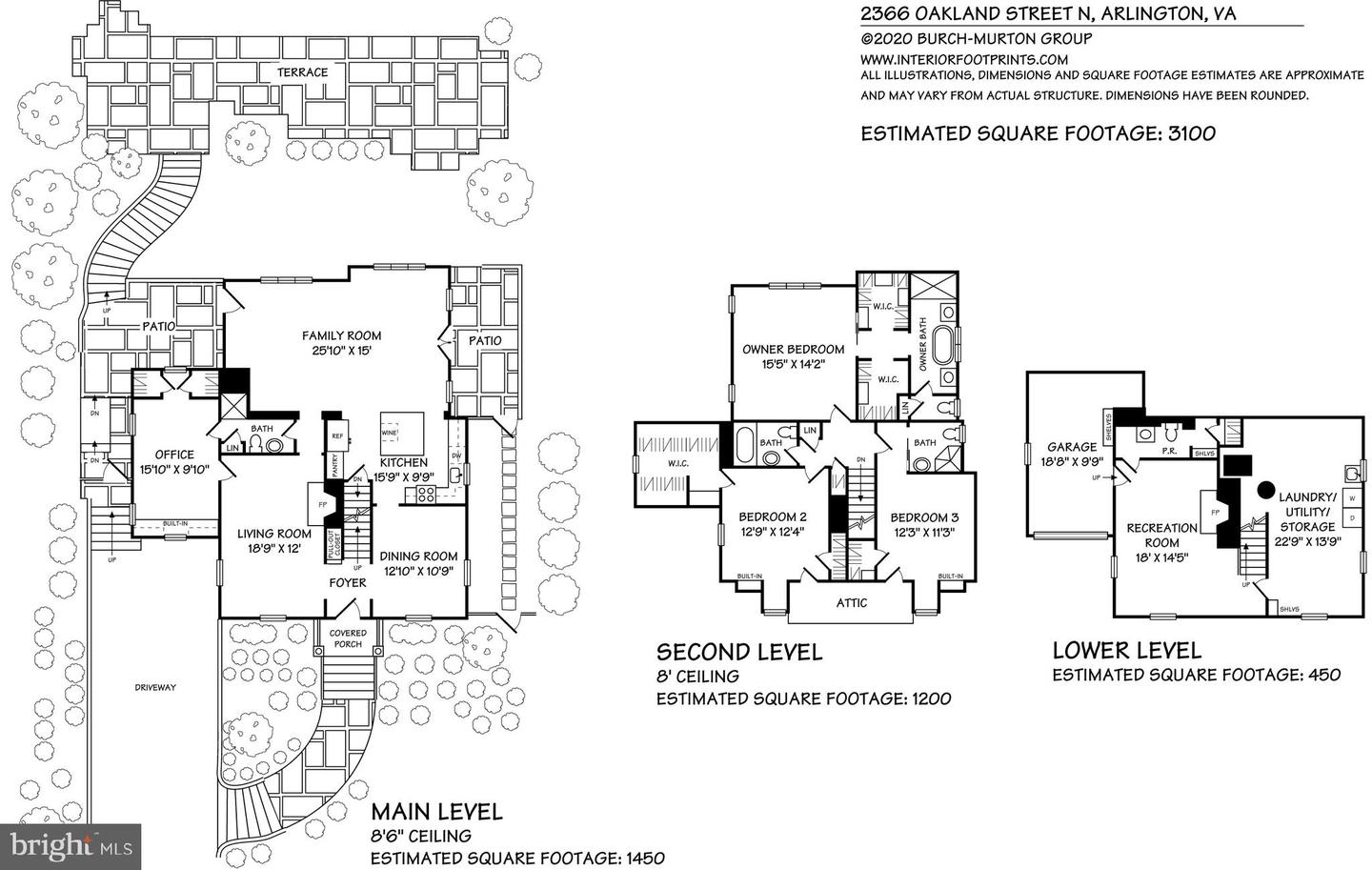 2366 N OAKLAND ST, ARLINGTON, Virginia 22207, 4 Bedrooms Bedrooms, ,4 BathroomsBathrooms,Residential,For sale,2366 N OAKLAND ST,VAAR2054714 MLS # VAAR2054714