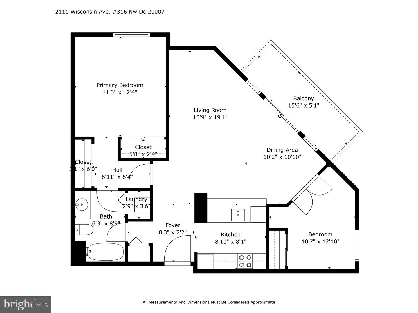 2111 WISCONSIN AVE NW #316, WASHINGTON, District Of Columbia 20007, 2 Bedrooms Bedrooms, ,1 BathroomBathrooms,Residential,For sale,2111 WISCONSIN AVE NW #316,DCDC2186448 MLS # DCDC2186448