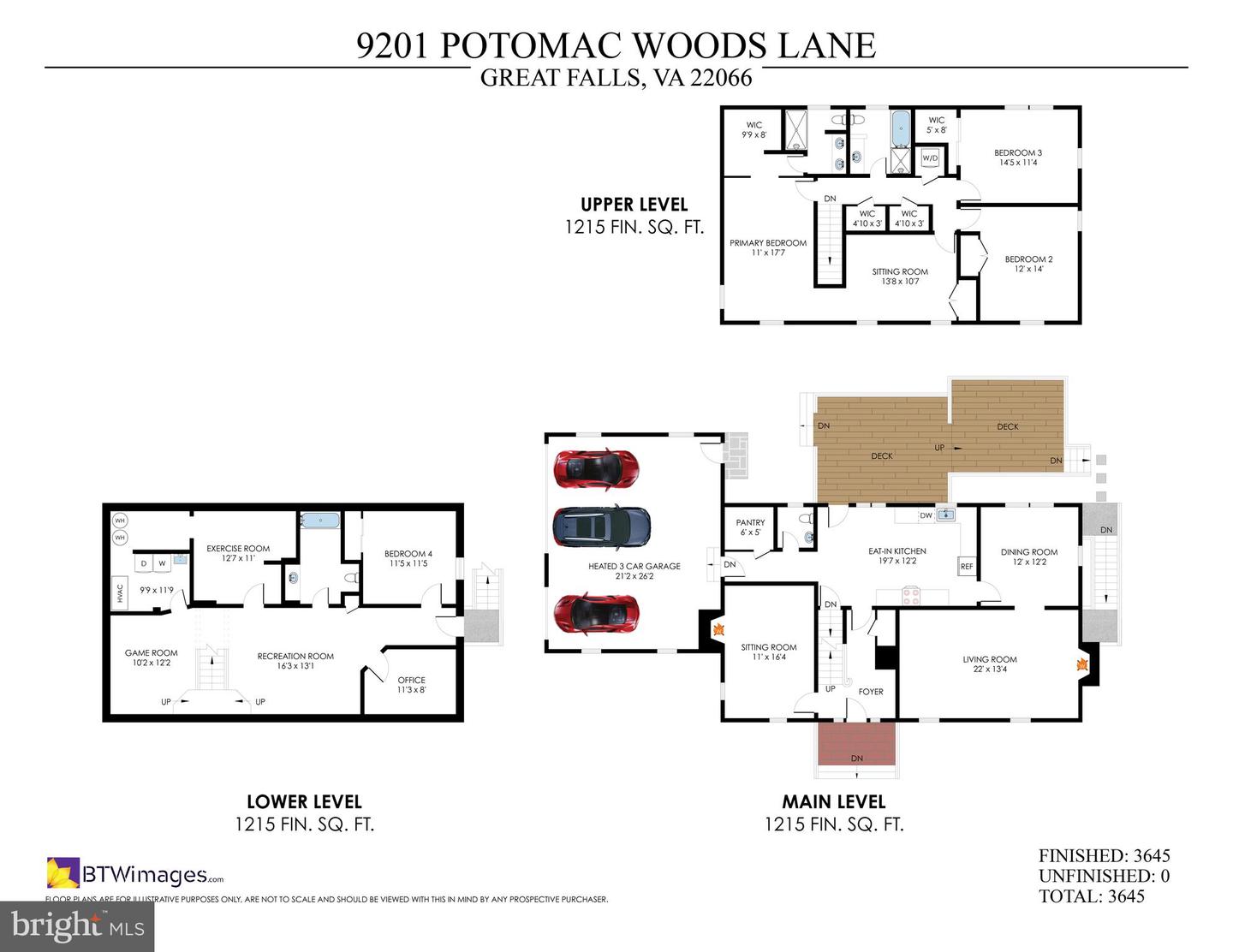 9201 POTOMAC WOODS LN, GREAT FALLS, Virginia 22066, 4 Bedrooms Bedrooms, ,3 BathroomsBathrooms,Residential,For sale,9201 POTOMAC WOODS LN,VAFX2226574 MLS # VAFX2226574