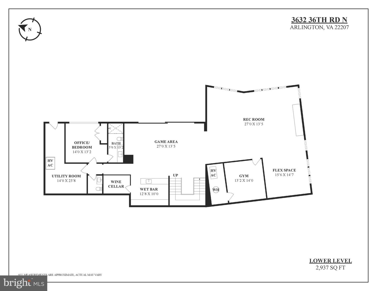 3632 36TH RD N, ARLINGTON, Virginia 22207, 6 Bedrooms Bedrooms, ,6 BathroomsBathrooms,Residential,For sale,3632 36TH RD N,VAAR2053484 MLS # VAAR2053484