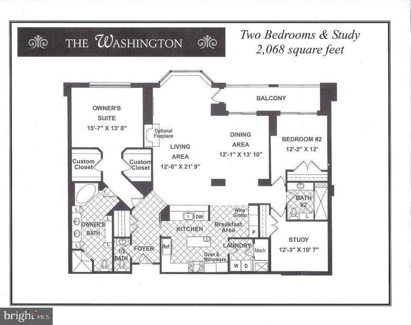 1201 N NASH ST N #502, ARLINGTON, Virginia 22209, 3 Bedrooms Bedrooms, ,2 BathroomsBathrooms,Residential,For sale,1201 N NASH ST N #502,VAAR2055656 MLS # VAAR2055656