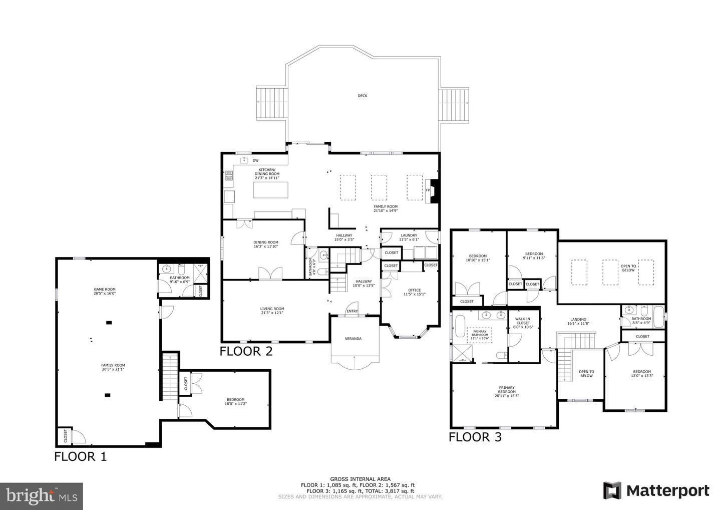 10657 OAKTON RIDGE CT, OAKTON, Virginia 22124, 4 Bedrooms Bedrooms, ,3 BathroomsBathrooms,Residential,For sale,10657 OAKTON RIDGE CT,VAFX2233020 MLS # VAFX2233020