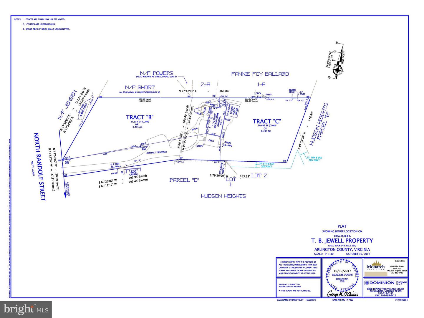 4019 N RANDOLPH ST, ARLINGTON, Virginia 22207, ,Land,For sale,4019 N RANDOLPH ST,VAAR2055522 MLS # VAAR2055522