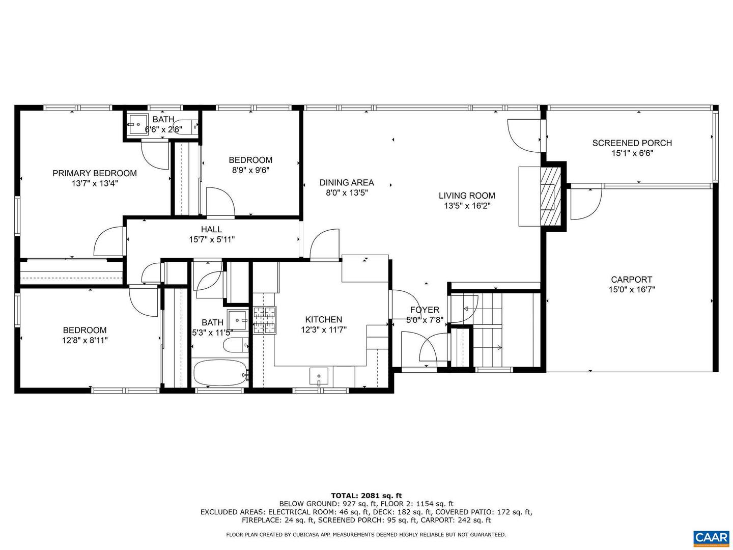 2621 JEFFERSON PARK CIR, CHARLOTTESVILLE, Virginia 22903, 5 Bedrooms Bedrooms, ,2 BathroomsBathrooms,Residential,For sale,2621 JEFFERSON PARK CIR,663320 MLS # 663320