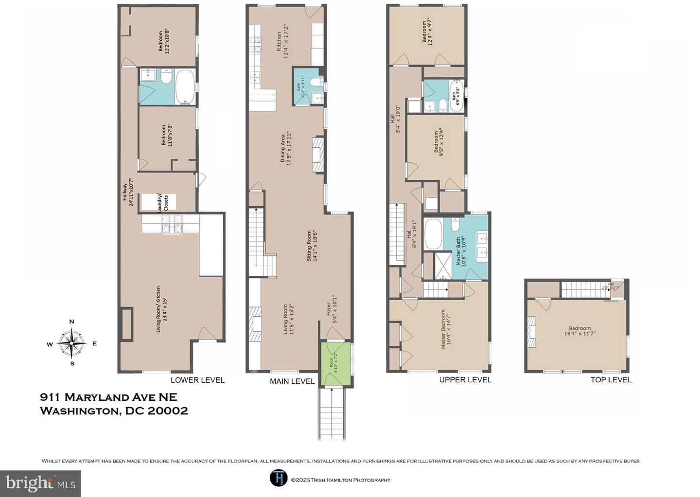 911 MARYLAND AVE NE, WASHINGTON, District Of Columbia 20002, 6 Bedrooms Bedrooms, ,3 BathroomsBathrooms,Residential,For sale,911 MARYLAND AVE NE,DCDC2196412 MLS # DCDC2196412