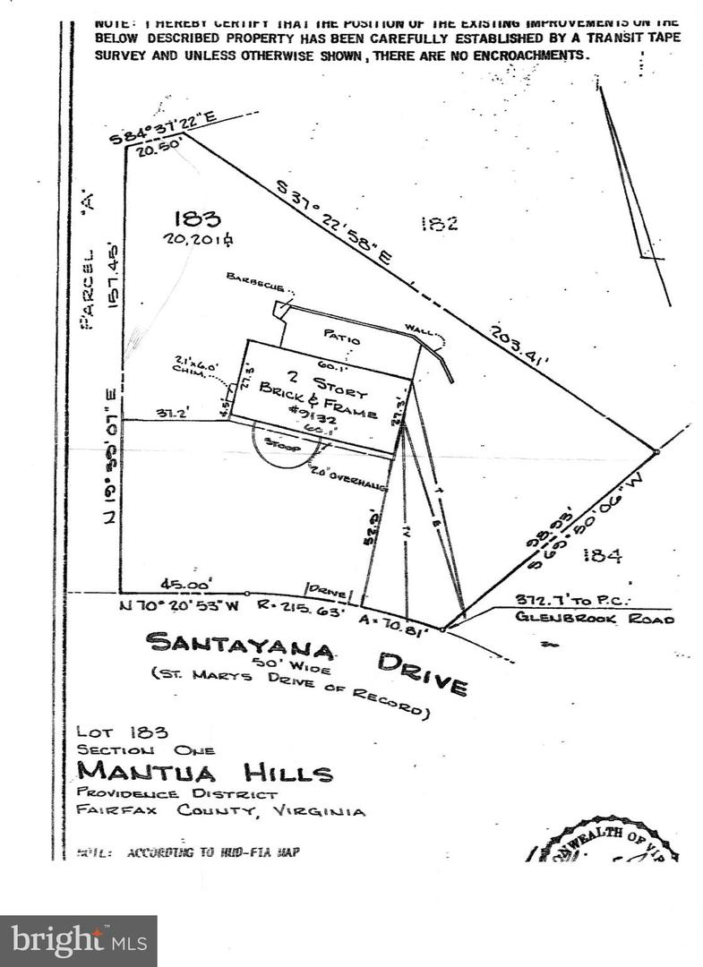 9132 SANTAYANA DR, FAIRFAX, Virginia 22031, 4 Bedrooms Bedrooms, ,3 BathroomsBathrooms,Residential,For sale,9132 SANTAYANA DR,VAFX2233488 MLS # VAFX2233488